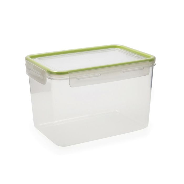 Recipiente Rectang Hermético Plástico Greenery Quid 15x21,5x14 cm, 3,05 L 0 Recipiente Rectang Hermético Plástico Greenery Quid 15x21,5x14 cm, 3,05 L 0