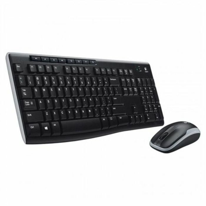 Clavier et souris sans fil Logitech MK270 Noir Espagnol Espagnol Qwerty