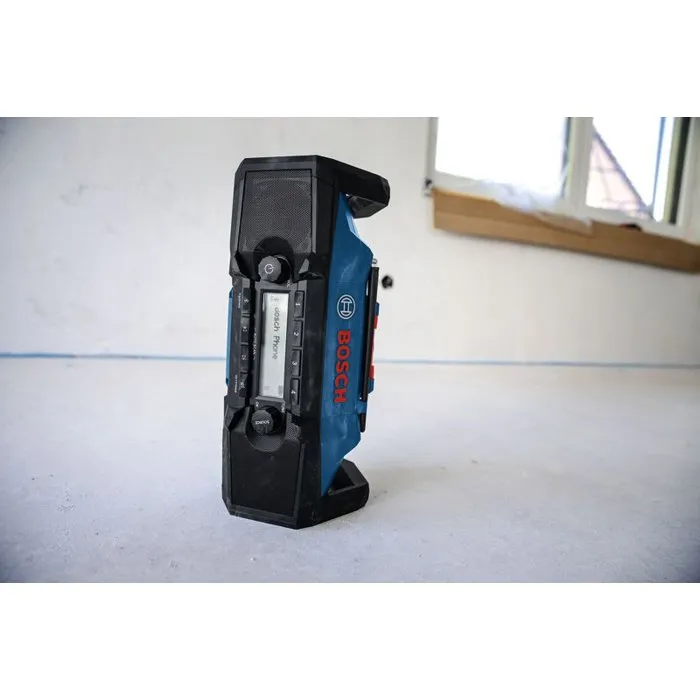 Bosch Professional Radio GPB 18V-3 SC pour système d'outils 18V, compatible AMPShare, sans batterie ni chargeur