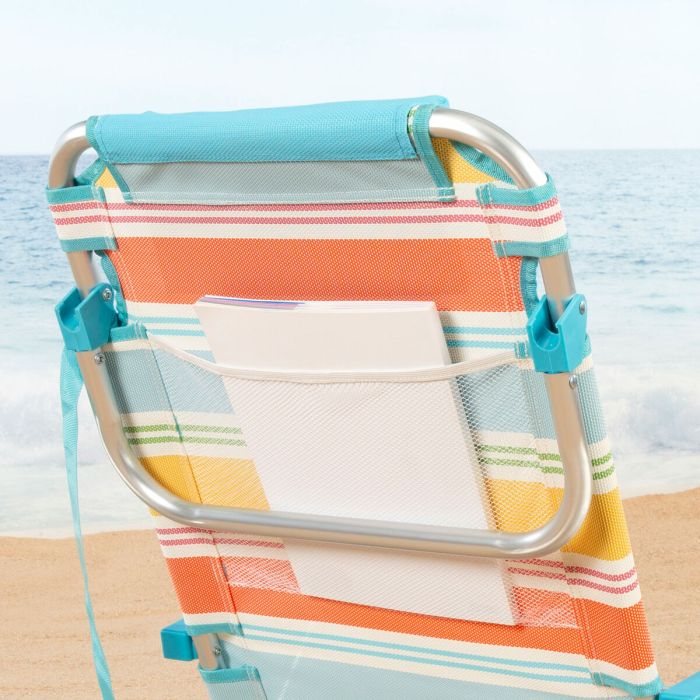 Chaise de Plage Aktive 48 x 75 x 48 cm (2 Unités) 1