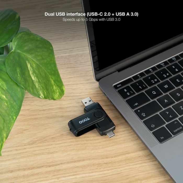 Lecteur de Cartes TooQ TQR-3003B Noir 3