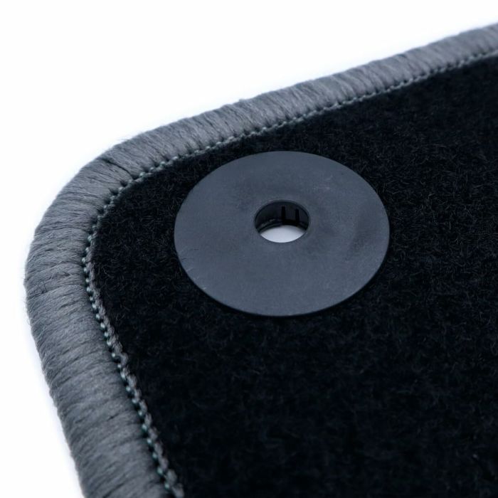 Set de tapis de voitures OCC Motorsport OCCPG0008GD Noir Gris foncé Peugeot 208 Velours 5 Pièces 6