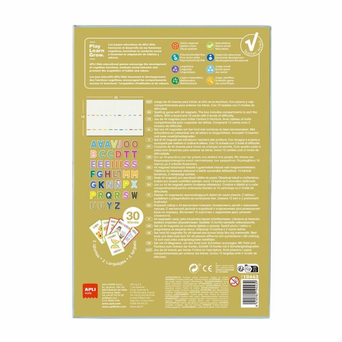 Jeu Magnétique Apli Multicouleur 3 Jeu Magnétique Apli Multicouleur 3