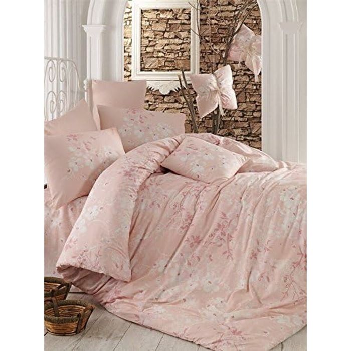 Parure de couette Rose Lit king size 3 Pièces 3
