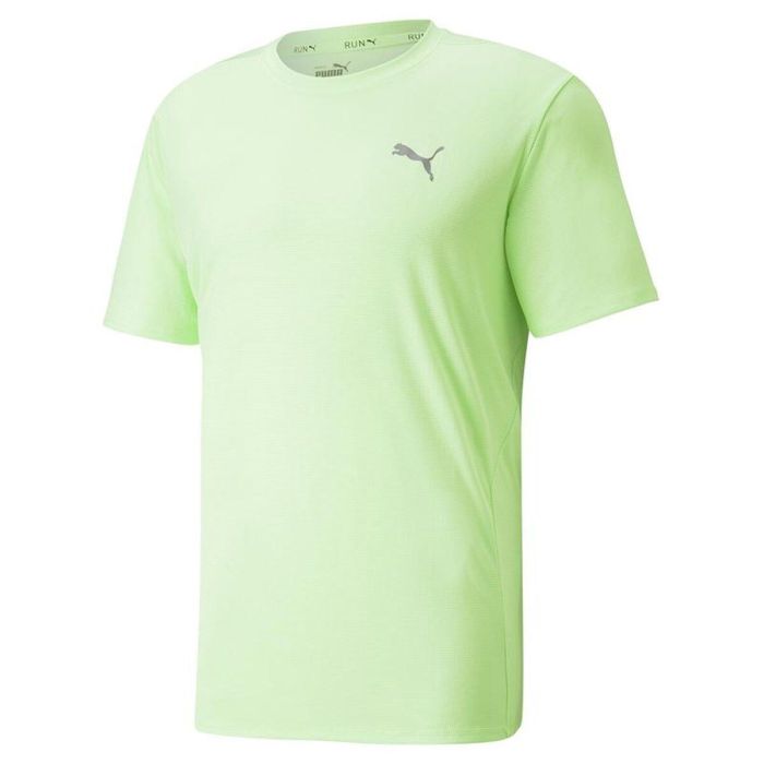 T-shirt à manches courtes homme Puma Run Favorite Vert citron 0 T-shirt à manches courtes homme Puma Run Favorite Vert citron 0