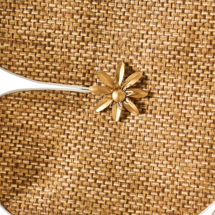 Décoration murale Blanc Doré Fer 120 x 7 x 65 cm 4