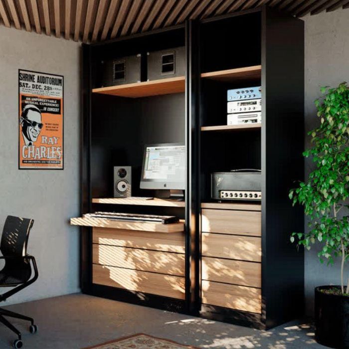 Exedra - Mecanismo Deslizante Para Armarios De Puertas Escamoteables Y Plegables Mano Izquierda Altura Puerta 1930 - 2230 Bortoluzzi 1