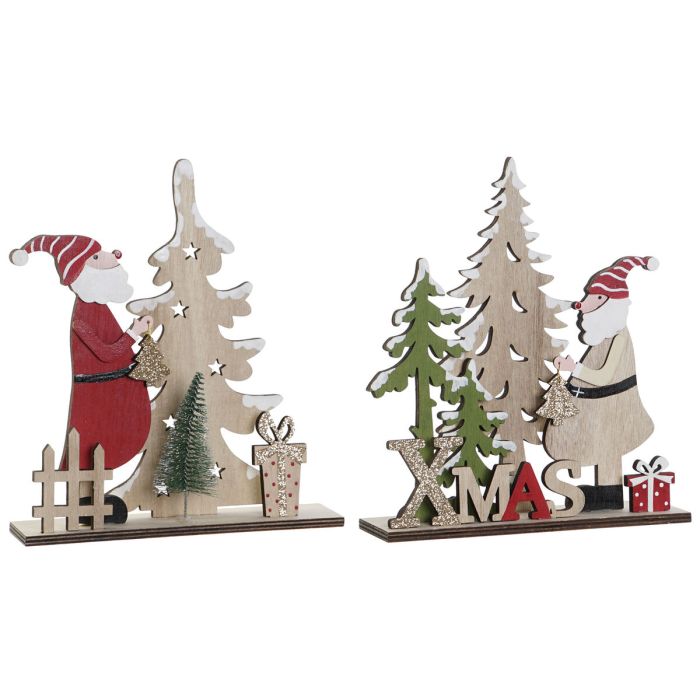 Décorations de Noël DKD Home Decor Multicouleur 18 x 5 x 20 cm (2 Unités) 0 Décorations de Noël DKD Home Decor Multicouleur 18 x 5 x 20 cm (2 Unités) 0