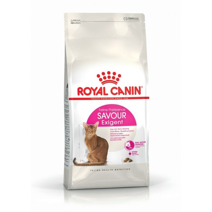Aliments pour chat Royal Canin Savour Exigent Adulte Poulet Riz Maïs Légumes Oiseaux 10 kg
