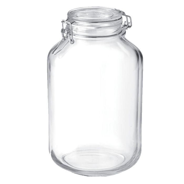 Pot en verre Bormioli Rocco Fido Transparent (6 Unités) 2 Pot en verre Bormioli Rocco Fido Transparent (6 Unités) 2