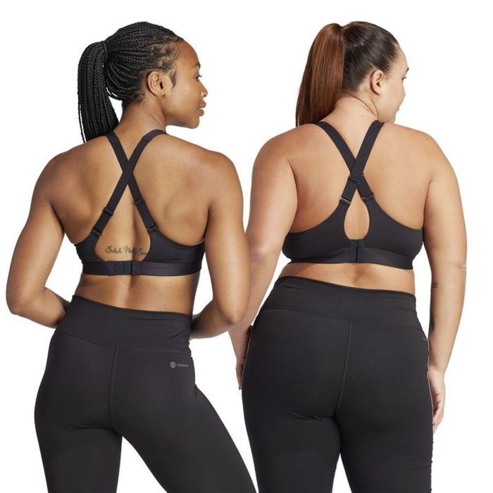 Soutien-gorge de Sport Adidas Essentials Noir XL 2 Soutien-gorge de Sport Adidas Essentials Noir XL 2
