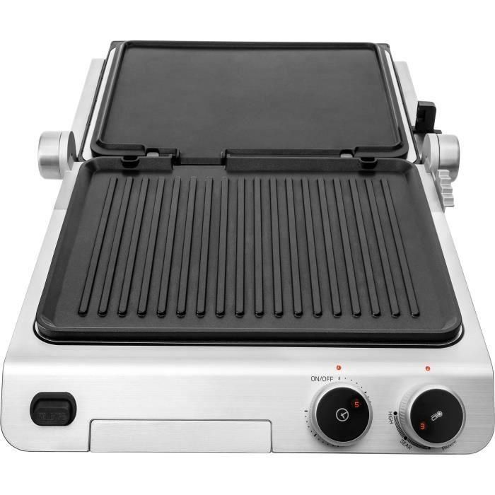 SENCOR SBG 5030BK Grill de contact 2000 W Noir, plaques antiadhésives, 3 positions, bac à huile amovible, minuteur 30 min SENCOR SBG 5030BK Grill de contact 2000 W Noir, plaques antiadhésives, 3 positions, bac à huile amovible, minuteur 30 min