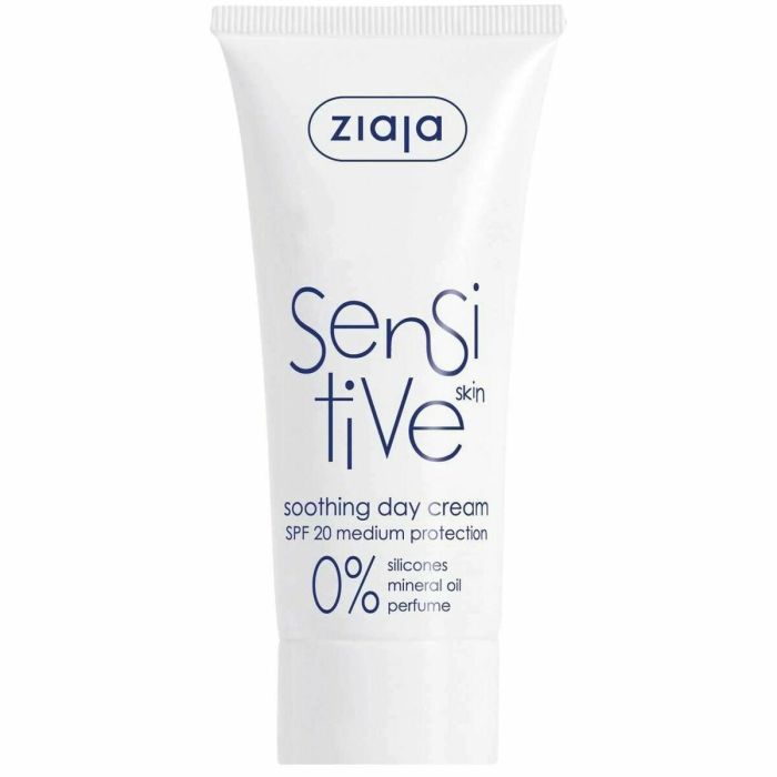 Crème Hydratante pour le Visage Ziaja Sensitive 50 ml (50 ml) 2 Crème Hydratante pour le Visage Ziaja Sensitive 50 ml (50 ml) 2