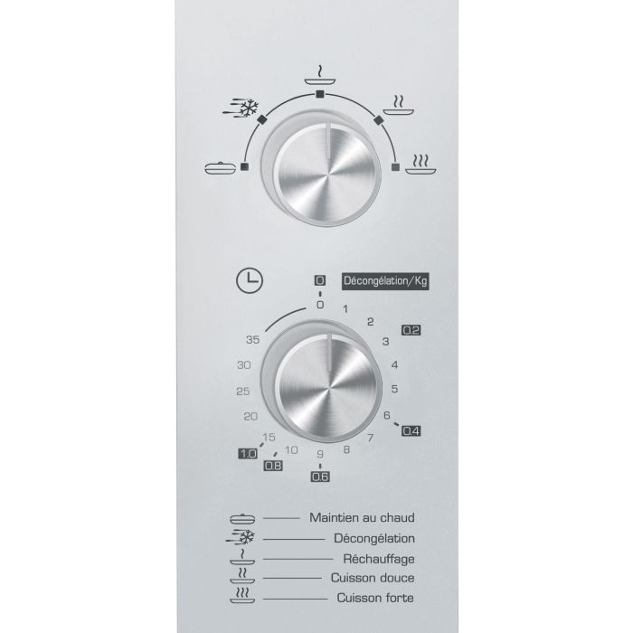 Micro-ondes - BRANDT - SM2802S - Silver - 28 L - 900 W 5 Micro-ondes - BRANDT - SM2802S - Silver - 28 L - 900 W 5