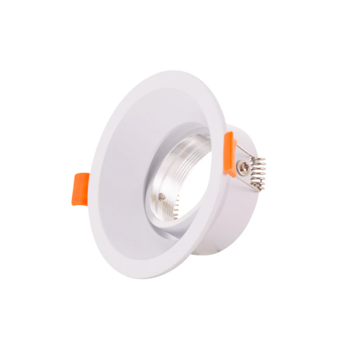 Aro LED GU10 Ø99Mm Blanc pour Downlight 4