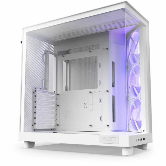 Boîtier ATX semi-tour NZXT CC-H61FW-R1 Blanc 2 Boîtier ATX semi-tour NZXT CC-H61FW-R1 Blanc 2