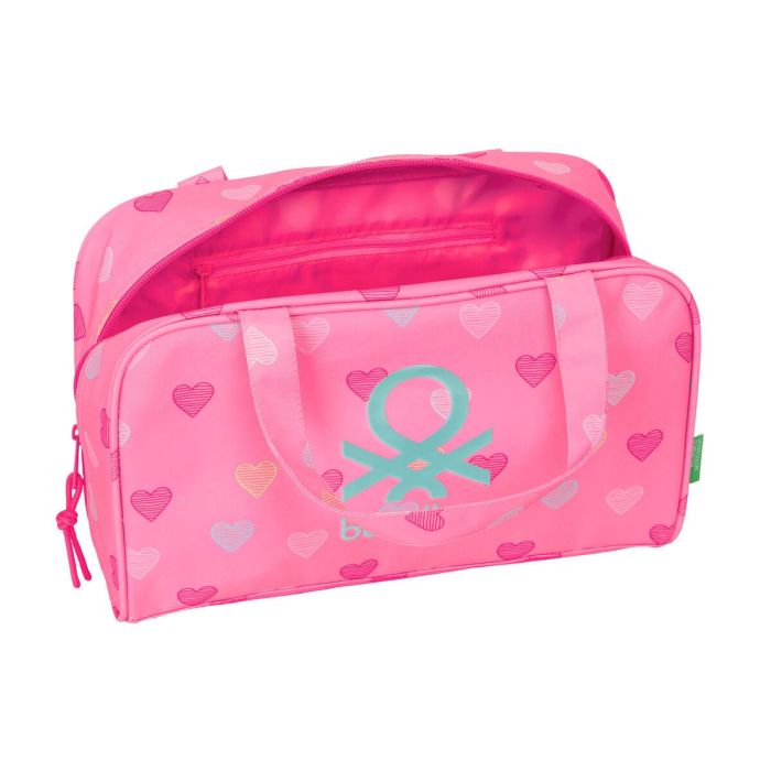 Nécessaire de Voyage Benetton Heart Rose 31 x 14 x 19 cm 2 Nécessaire de Voyage Benetton Heart Rose 31 x 14 x 19 cm 2