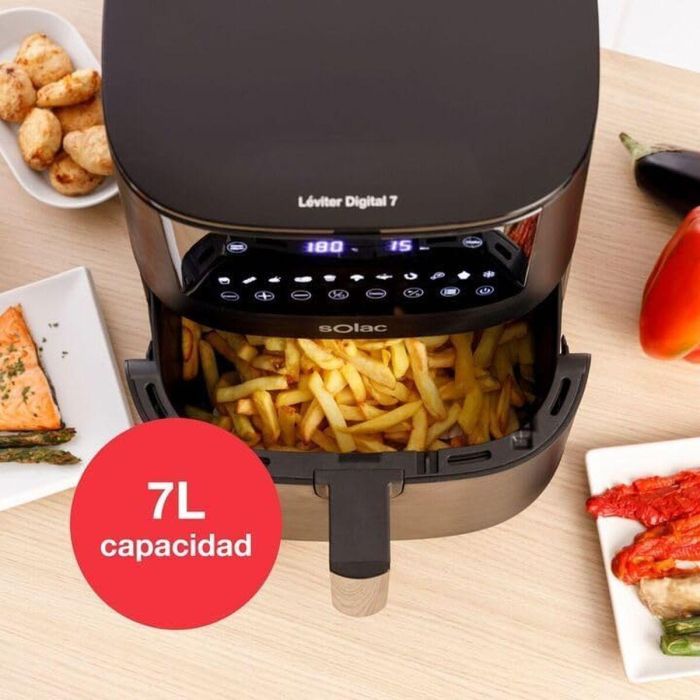 Friteuse à Air Solac FA1521 Noir 1650 W 7 L 9
