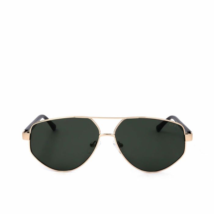 Guess Gafas GF5076 Lunettes de Soleil Homme Géométrique Métal Pont 12mm Verres 60mm Branches 140mm