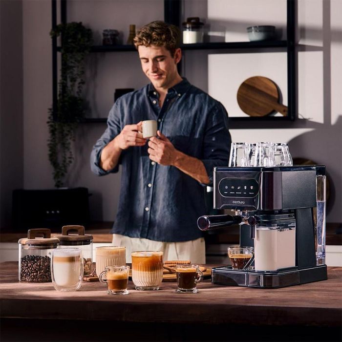 Cecotec Machine à Expresso Power Espresso 20 ColdBrew Latte 1350W 20bar noir 12