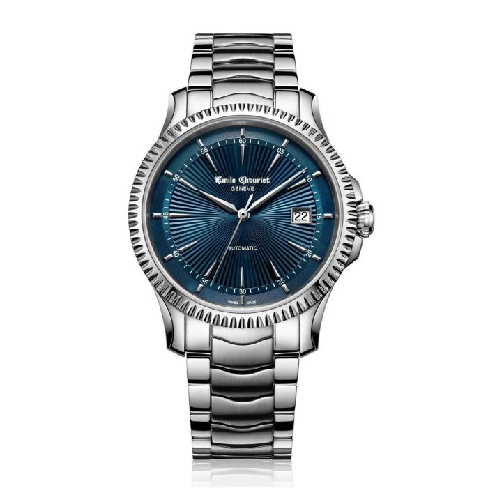Montre Homme Emile Chouriet 08.1155.G.6.6.98.6 (Ø 40 mm) 0 Montre Homme Emile Chouriet 08.1155.G.6.6.98.6 (Ø 40 mm) 0
