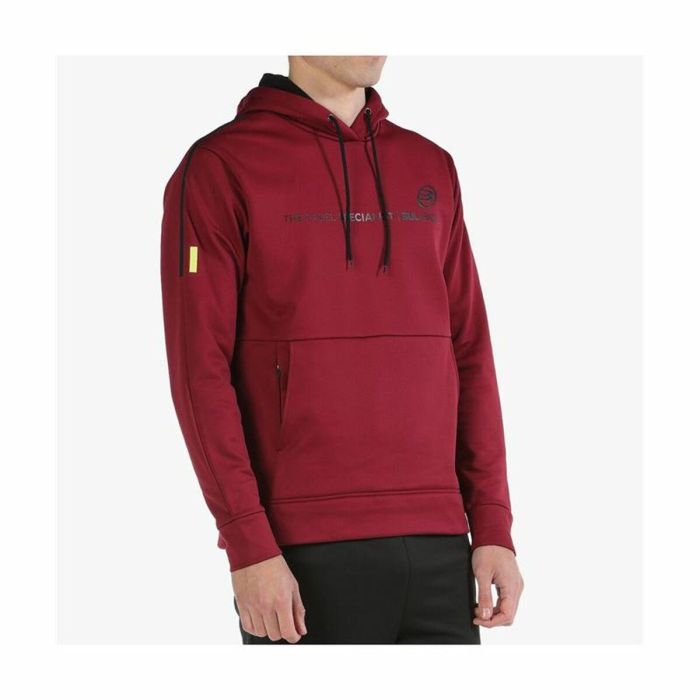Sweat à capuche femme Bullpadel Lipis Rouge foncé 1