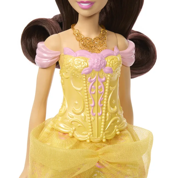 Disney Princess - Belle et ses tenues - Poupée Belle avec 2 tenues et 7 accessoires - Modèle JFJ82 Disney Princess - Belle et ses tenues - Poupée Belle avec 2 tenues et 7 accessoires - Modèle JFJ82
