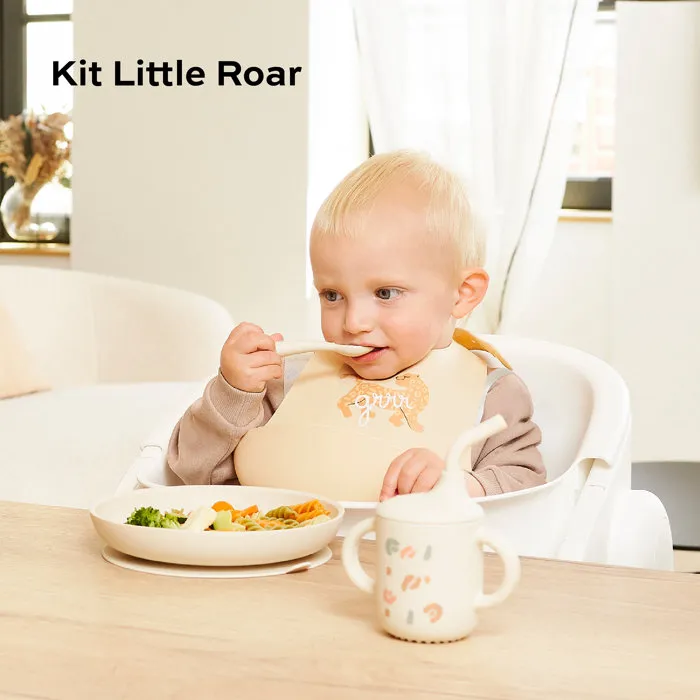 Babymoov Set de comida para bebé como un adulto - A partir de los 9 meses - Silicona - Little Roar BBM3661276192829 1 Babymoov Set de comida para bebé como un adulto - A partir de los 9 meses - Silicona - Little Roar BBM3661276192829 1