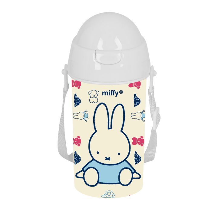 Bouteille d'eau Miffy Buddy Beige PVC 500 ml