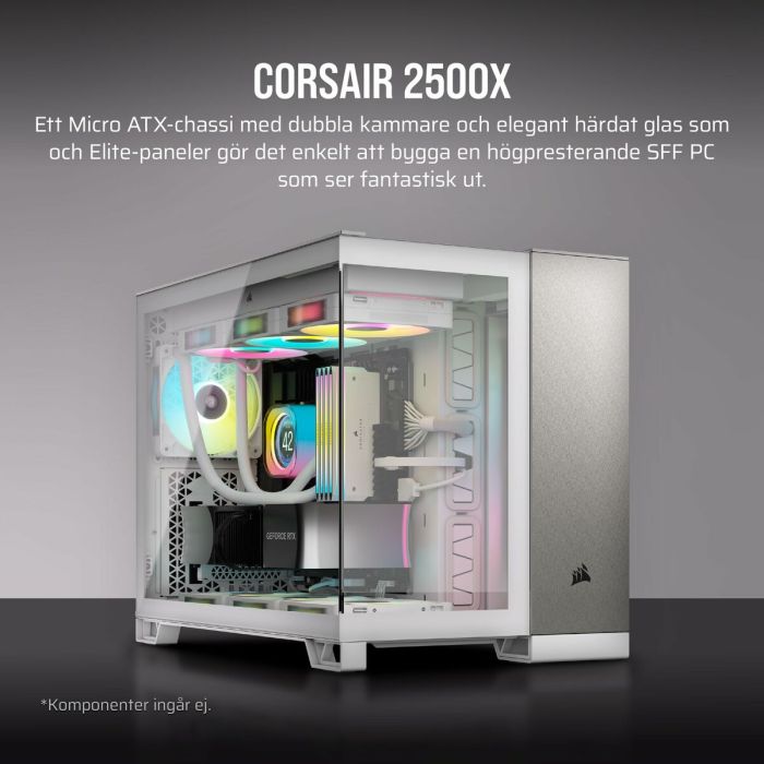 Boîtier ATX semi-tour Corsair Blanc 9 Boîtier ATX semi-tour Corsair Blanc 9