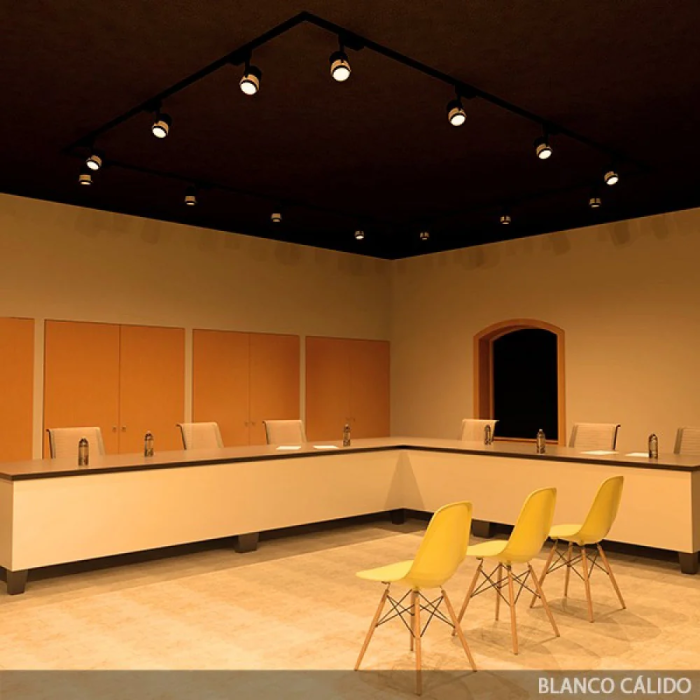 Leilani PL-218041-W-W Foco de Carril LED 20W 1800Lm 4200K Monofásico 40.000H Blanc 5