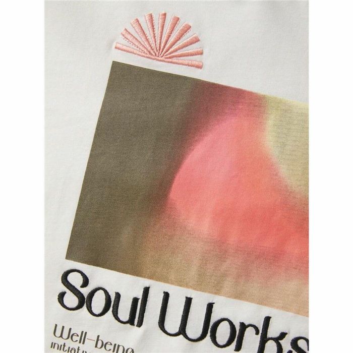 T-shirt à manches courtes femme Jack & Jones Jxpaige Blanc 2