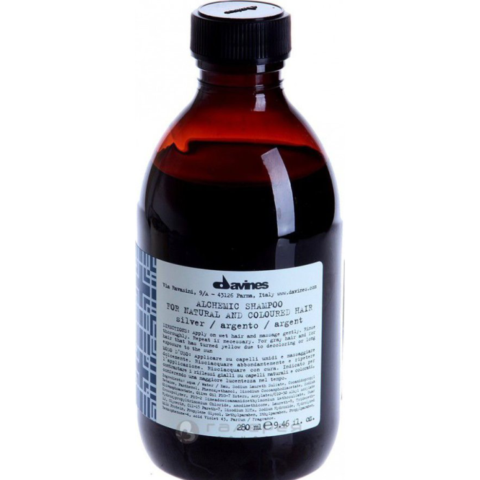 Davines Alchemic Champú Silver 280 mL. 1