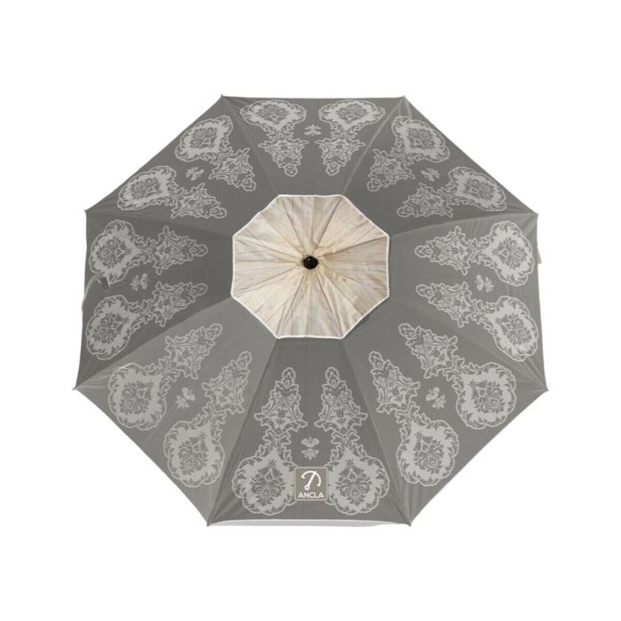 Parasol de plage Gris Ø 180 cm SPF50+ Boho 4 Parasol de plage Gris Ø 180 cm SPF50+ Boho 4