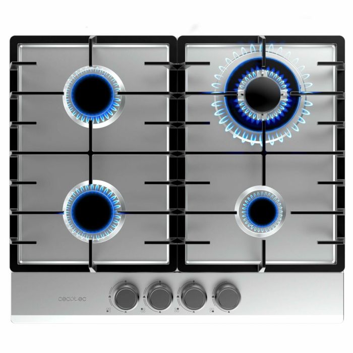 Plaque au gaz Cecotec Bolero Squad G 4200F Inox 8000 W 58 x 50 cm 7