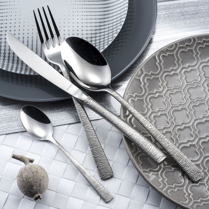 Set de cuillères à dessert Amefa Havane Jungle Métal Acier inoxydable 12 Unités 1 Set de cuillères à dessert Amefa Havane Jungle Métal Acier inoxydable 12 Unités 1