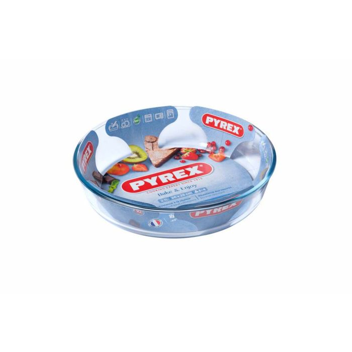 Moule à gâteaux Pyrex Classic Vidrio Ø 26 cm Transparent 7 Moule à gâteaux Pyrex Classic Vidrio Ø 26 cm Transparent 7