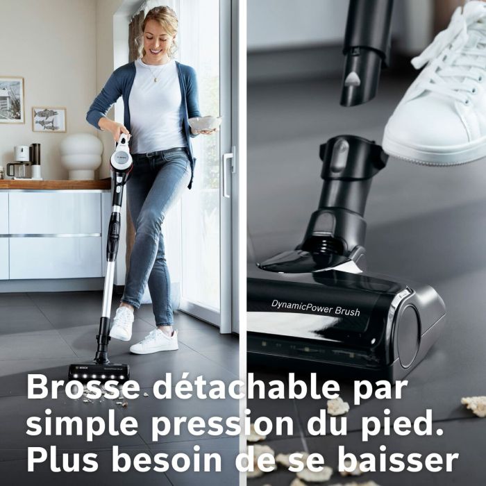 Aspirateur balai BOSCH BBS711W Blanc Noir 6