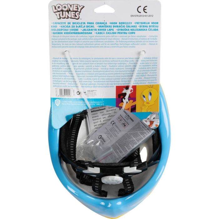 Casque de Cyclisme pour Enfants Looney Tunes CZ10954 M Jaune 1 Casque de Cyclisme pour Enfants Looney Tunes CZ10954 M Jaune 1