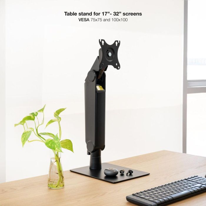Support de table d'écran TooQ DB1741TN-B 17" 32" 7 Support de table d'écran TooQ DB1741TN-B 17" 32" 7