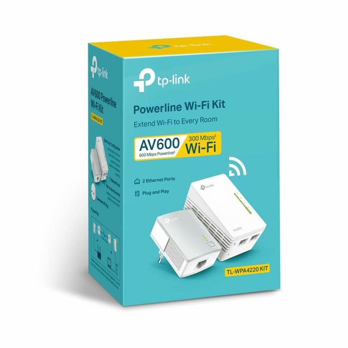 Powerline TP-Link TL-WPA4220 KIT 300 Mbps 1