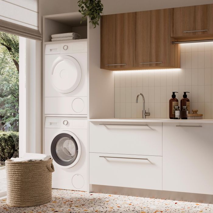 Emuca Lot de 10 poignées pour meubles Orlando, L136mm, entraxe 96mm, Acier, Nickel satiné 6 Emuca Lot de 10 poignées pour meubles Orlando, L136mm, entraxe 96mm, Acier, Nickel satiné 6