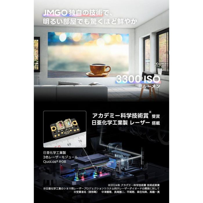 Projecteur JMGO N1S ULTIMATE 4K 4K ANSI 3300 3840 x 2160 px 20