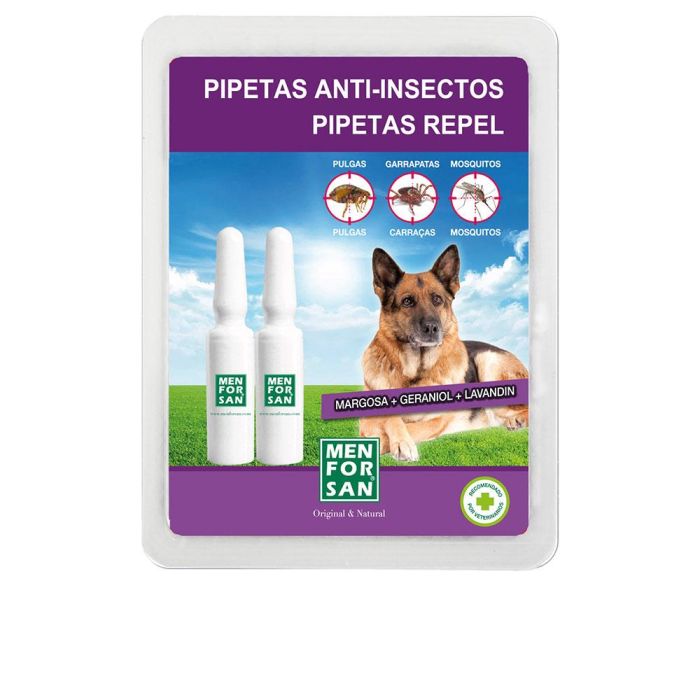 Men For San Pipetas Perro Ant-Insectos 2 Unidades