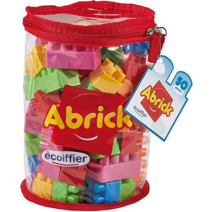 Ecoiffier Jeu de Construction Abrick, 50 Pièces, ECO1721205917923, à Partir de 18 Mois 0 Ecoiffier Jeu de Construction Abrick, 50 Pièces, ECO1721205917923, à Partir de 18 Mois 0