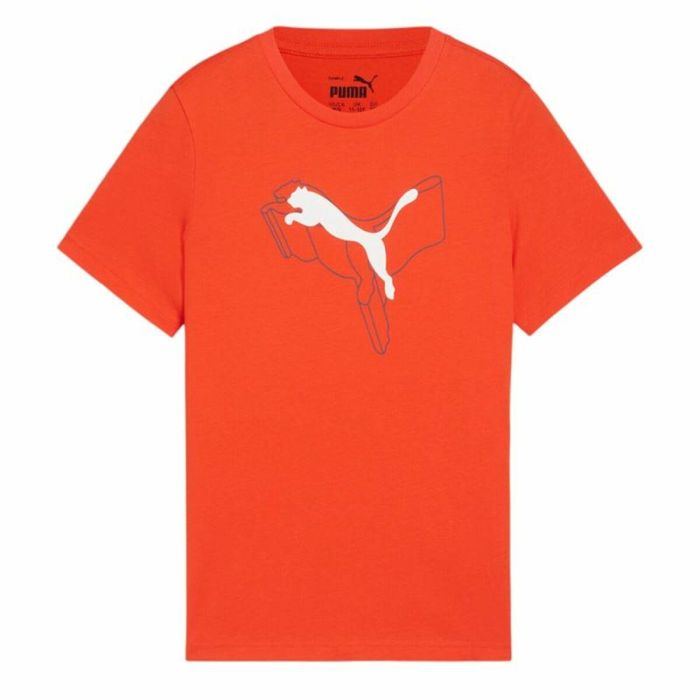 T shirt à manches courtes Enfant Puma 0 T shirt à manches courtes Enfant Puma 0