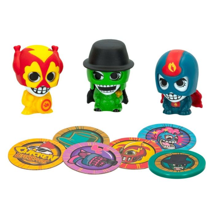 Figurines d’action Eolo Super Masked 3 x 4,5 x 3,5 cm (12 Unités) 1 Figurines d’action Eolo Super Masked 3 x 4,5 x 3,5 cm (12 Unités) 1