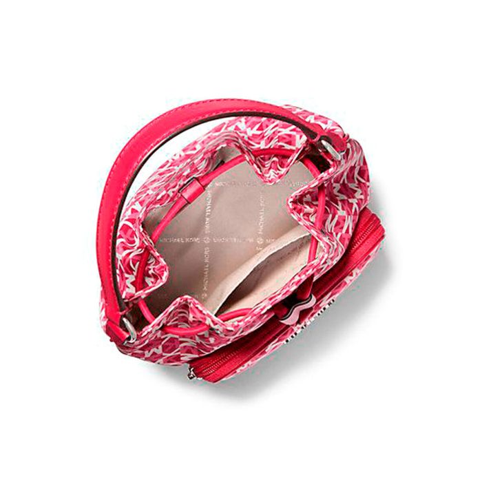 Sac à Bandoulière Michael Kors KHAI Rose 17 x 20 x 11 cm 1