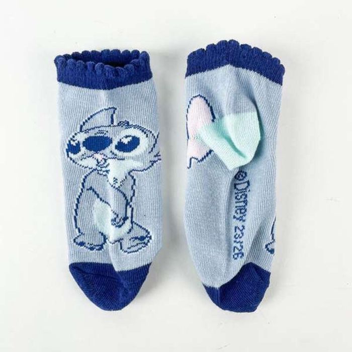 Chaussettes Stitch Multicouleur 3 paires 2 Chaussettes Stitch Multicouleur 3 paires 2