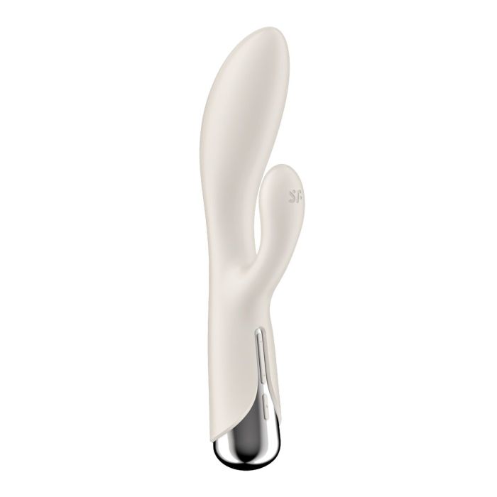 Vibration de Stimulation Double Satisfyer Spinning Rabbit 1 Blanc 0 Vibration de Stimulation Double Satisfyer Spinning Rabbit 1 Blanc 0
